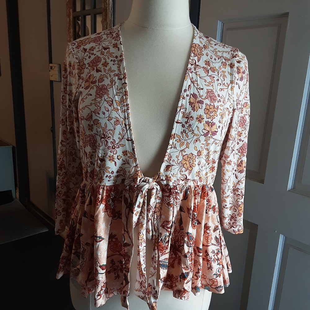 🔥Host Pick 🔥Torrid babydoll kimono - Picture 2 of 7